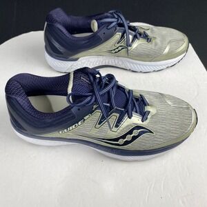 Saucony Men's‎ size 11.5 Guide ISO Everun Athletic Running Blue Grey Shoes
